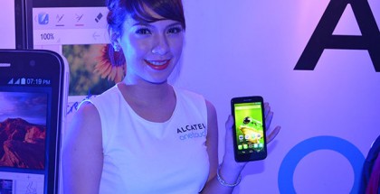 Alcatel One Touch Scribe HD with Model