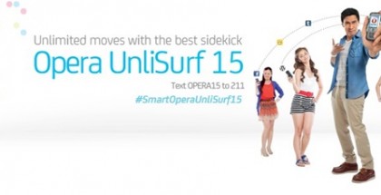 SMART outs Opera UnliSurf15 and UnliSurf60 Unlimited Surfing Promo starts at Php15