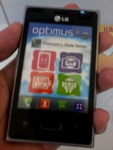 LG Optimus L3 SPOTTED