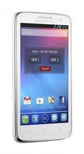 Alcatel One Touch Sapphire 2 White