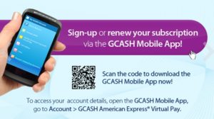 GLOBE-GCash-AMEX
