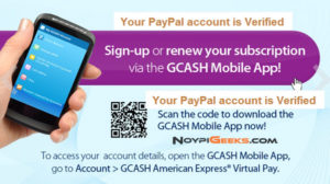 GLOBE-GCash-AMEX-PayPal-Guide