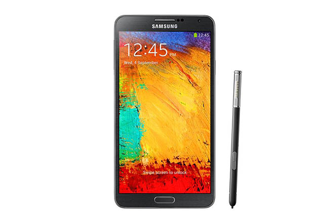 Samsung Galaxy Note 3 Front Samsung Galaxy Note 3 Front