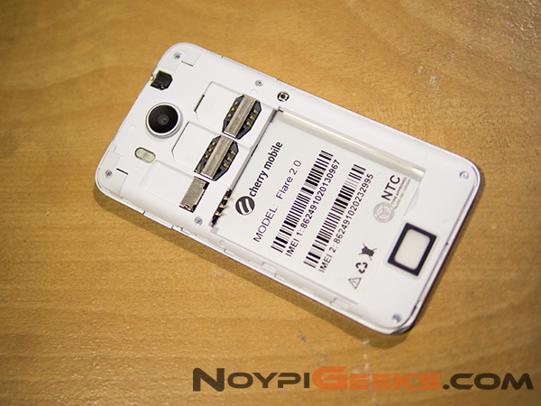 Battery and memory of CM Flare 2.0
