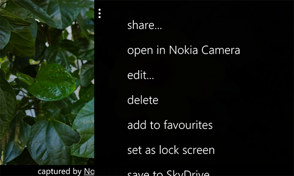 Camera Features