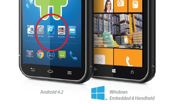 Bluebird BM180 OS switch app