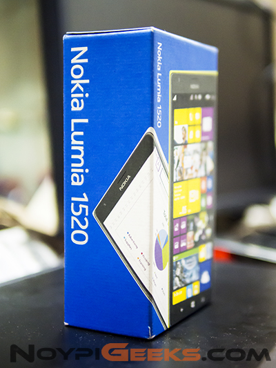 Package of Lumia 1520