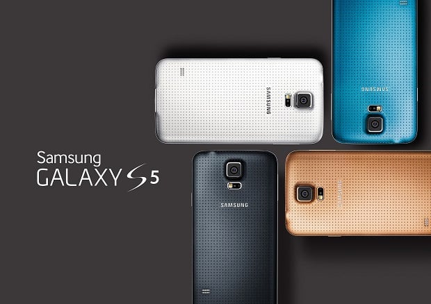 Samsung Galaxy S5 color variants