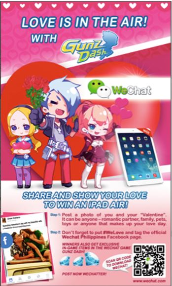 WeChat Valentine's Day Giveaway mechanics