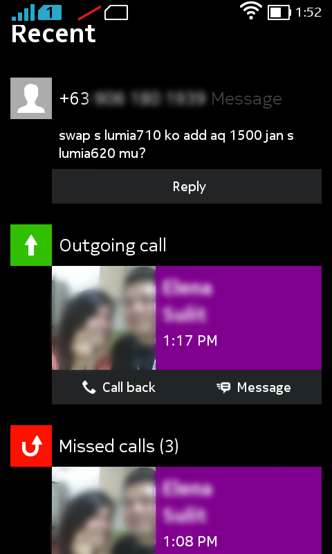 Messaging of Nokia X