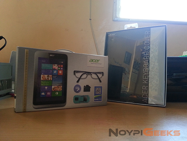 Acer Iconia W4 with keyboard