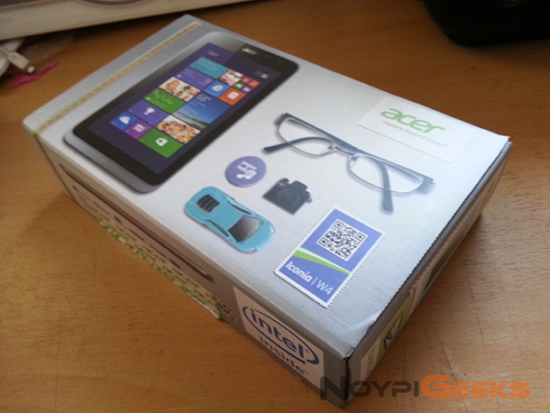 Acer Iconia W4 Box