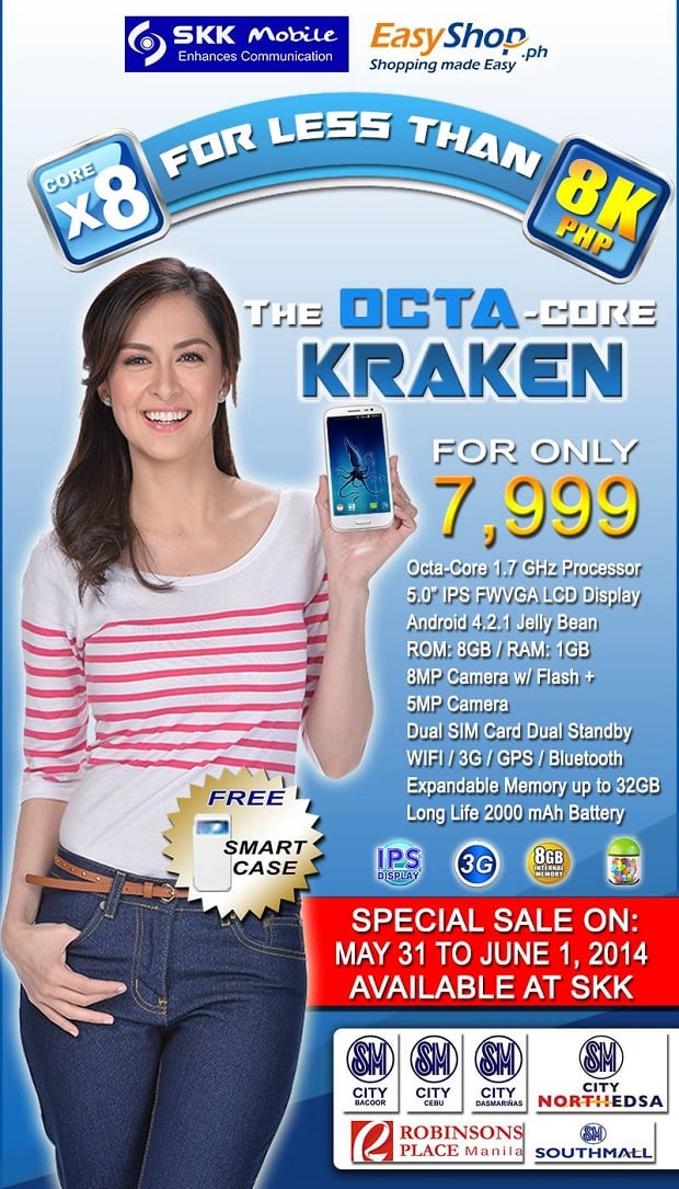 SKK Mobile Kraken specs