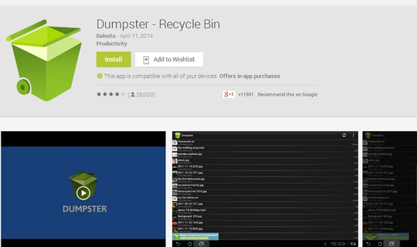 Dumpster-Recycle-Bin-Android-App