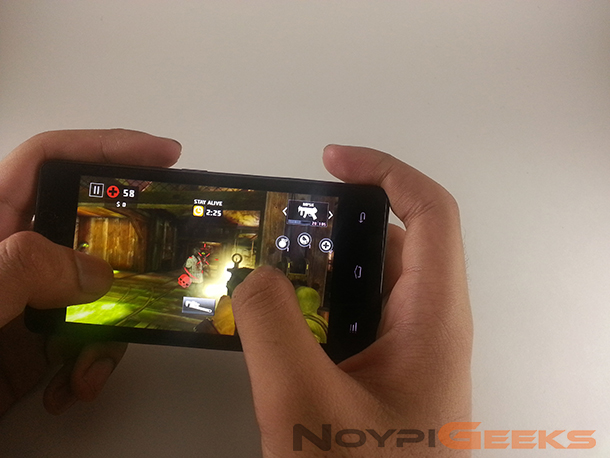 Gionee Pioneer P4 Gaming Test
