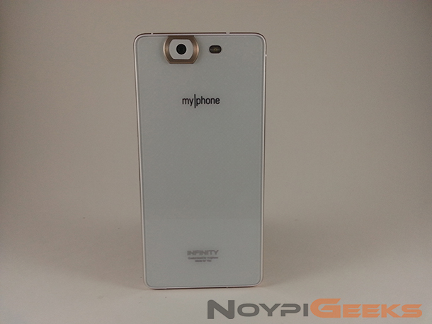 MyPhone Agua Infinity Gorilla Glass back