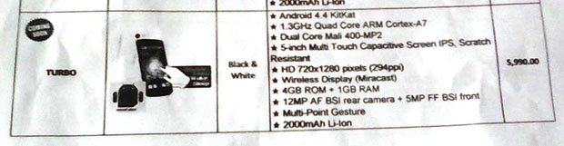Starmobile Turbo Leak