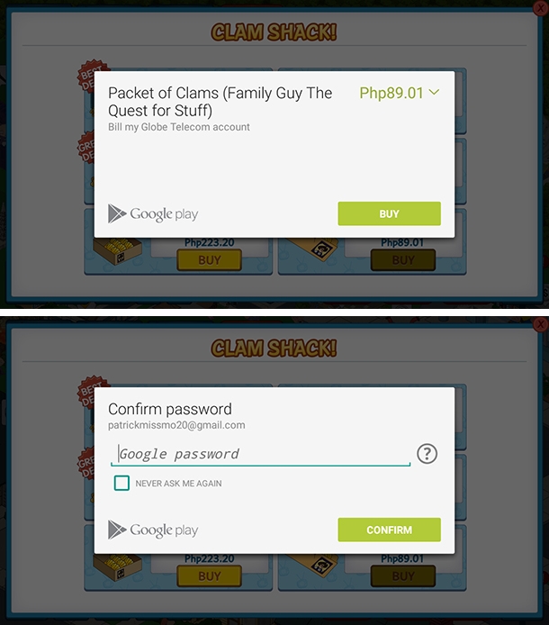 Tutorial how to buy IAP