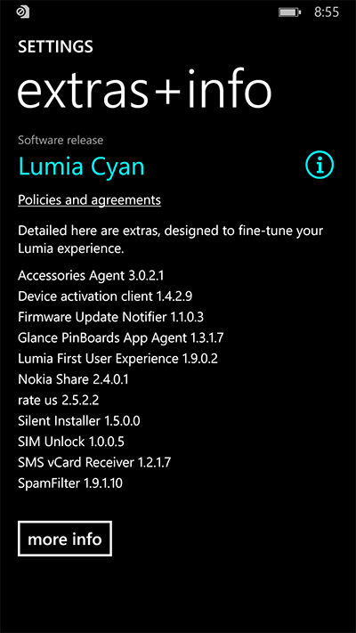 About-Windows-Phone-Version