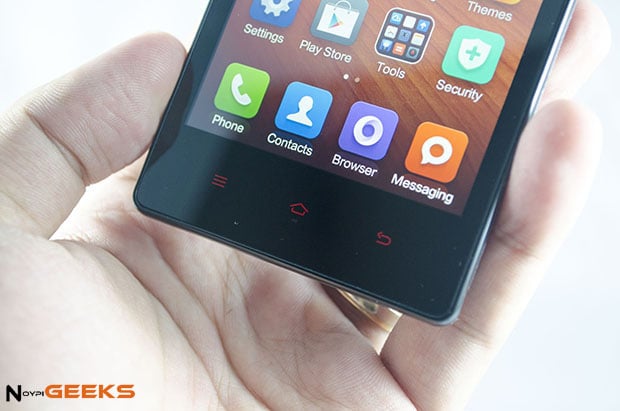 Capacitive Navigation Keys