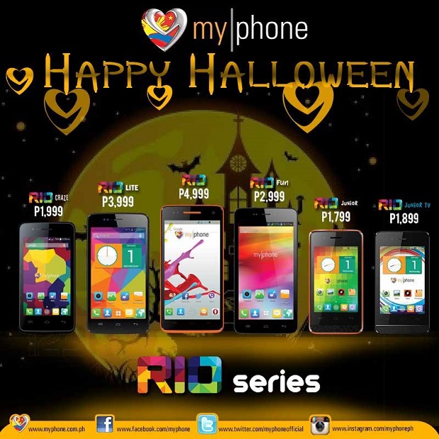 MyPhone Halloween Rio Series