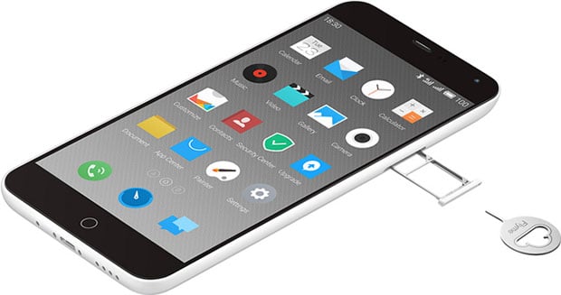 Meizu M1 Note with SIM Tray and Ejector Pin
