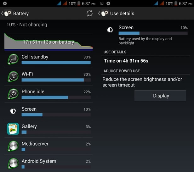 O+360 Battery Life