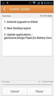 Kitkat-update-Gionee-P4