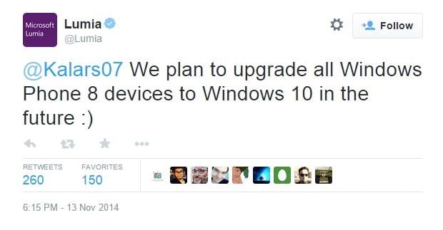 Lumia upgrade plan Windows 10