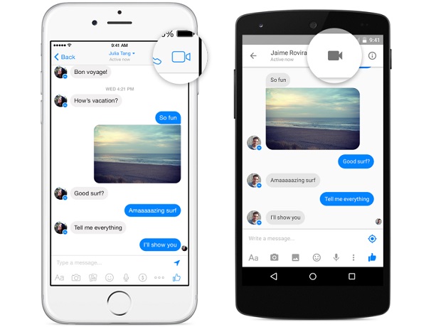 Facebook Messenger app introduces video calling | NoypiGeeks