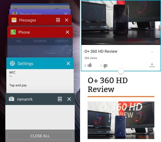 Multiwindow - Galaxy S6 Edge Review