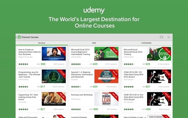 Udemy-App