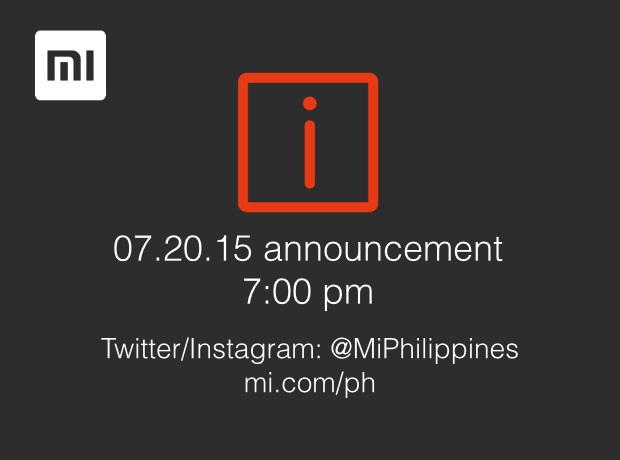 Xiaomi Mi4i Philippines launch date