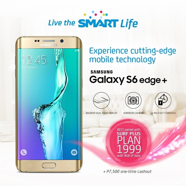 Samsung Galaxy S6 Edge Plus from Smart