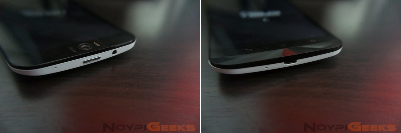Asus Zenfone Selfie ports