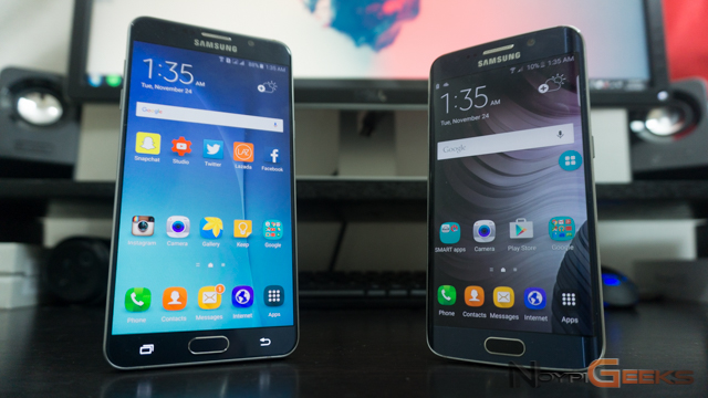 Samsung Galaxy Note 5 and Galaxy S6 Edge