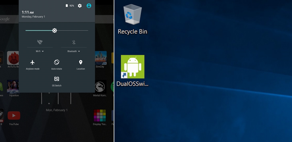O+ Duo Dual OS Windows Android tablet Review
