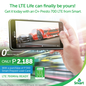 O+ Presto 700 LTE