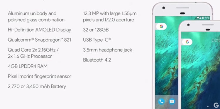 pixel-pixel-xl-specs