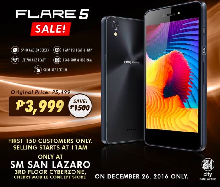Flare 5 sale