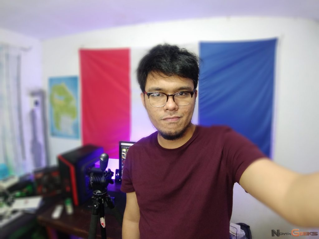 OPPO F3 Plus selfie bokeh