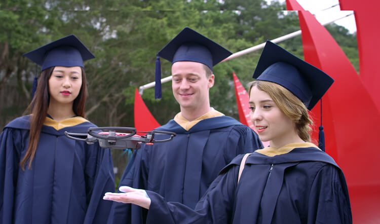 The new DJI Spark drone lets you take selfies to a whole new level