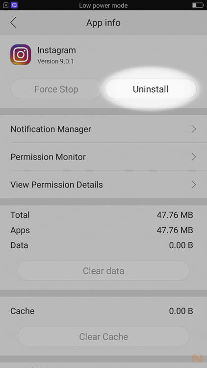 Uninstall unwanted Android apps