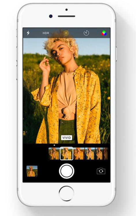 Apple iOS 11 - Creative and efficient Camera app