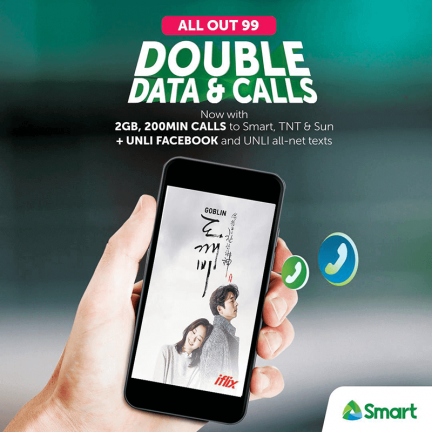 Smart doubles the data allocation for ALLOUTSURF 99 and UCT100 promos ...