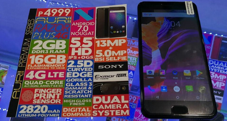 Firefly Mobile Aurii Razor Plus 4G