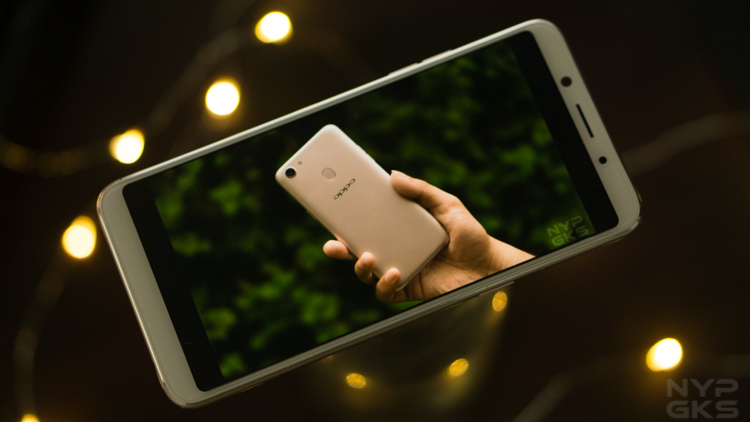 OPPO F5 gaming and apps