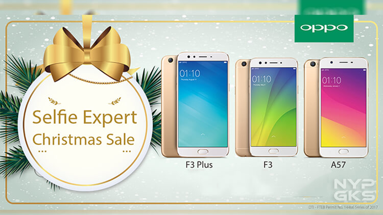 OPPO Christmas Sale - F3, A57, F3 Plus