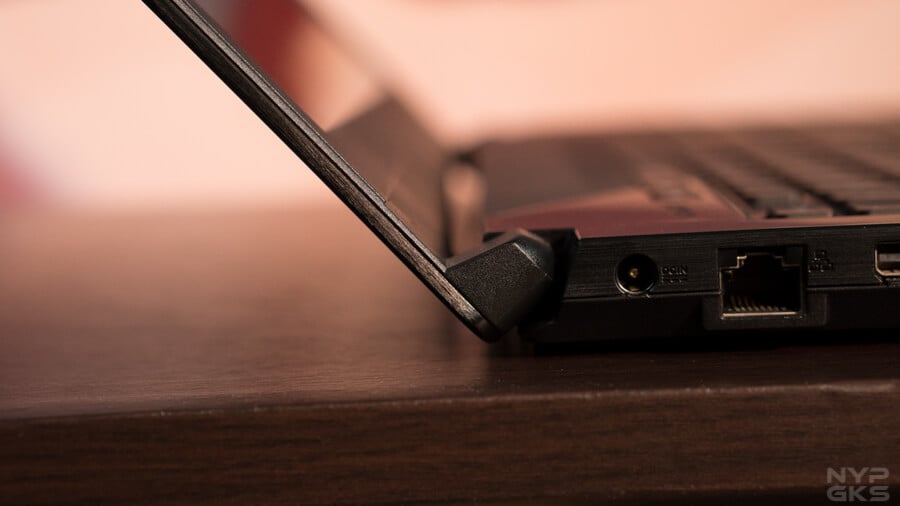 ASUS ROG GL503VD hardware and design