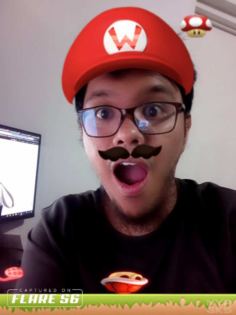 Flare S6 stickers sample